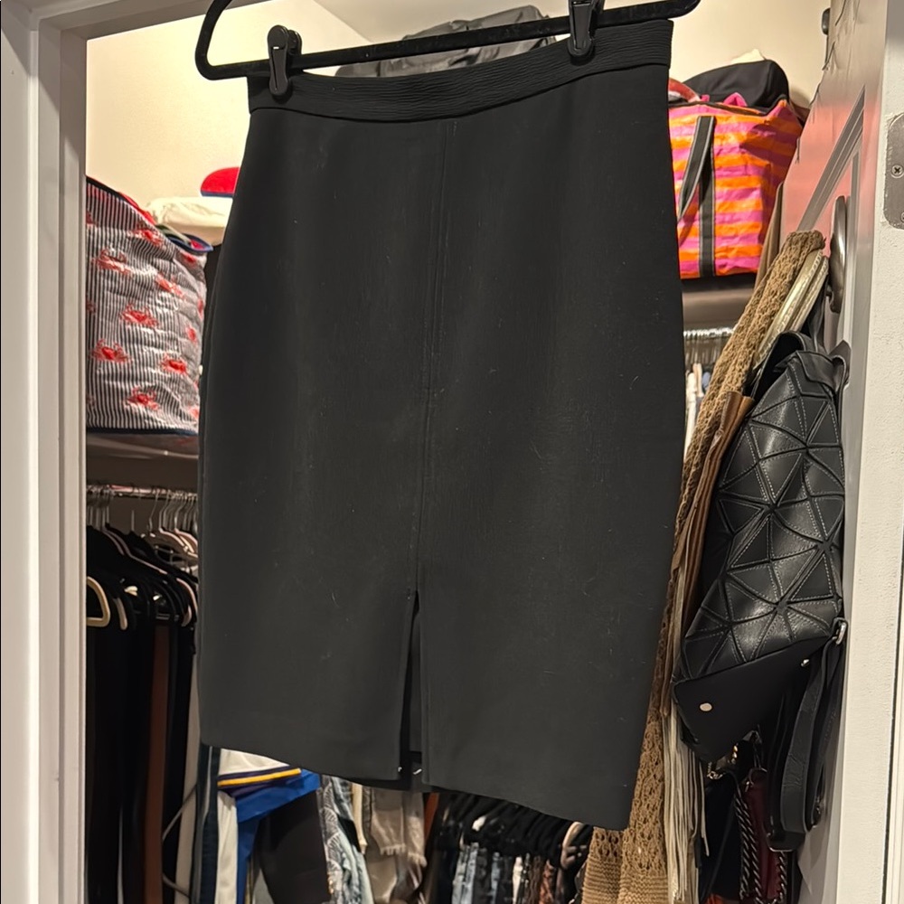 Ann Taylor Elegant Black Skirt